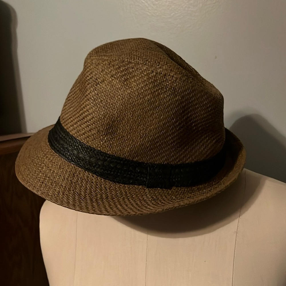 Kathy Jeanne woven fedora hat
